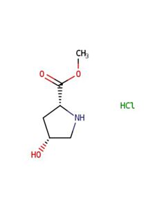 Astatech METHYL (2R,4R)-4-HYDROXYPYRROLIDINE-2-CARBOXYLATE HYDROCHLORIDE; 100G; Purity 97%; MDL-MFCD00082536